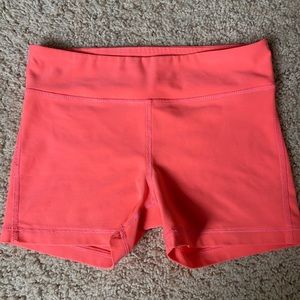 Stretchy workout dance shorts
